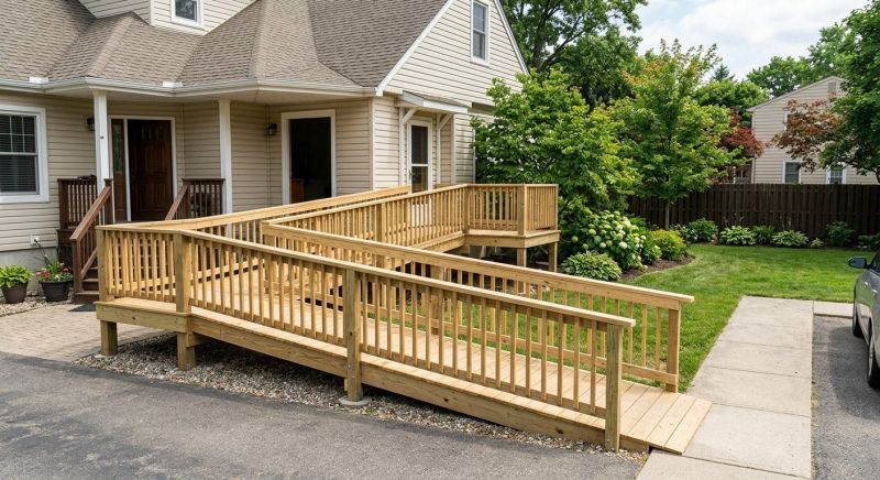 ADA Ramp Installation in Kansas City, KS
