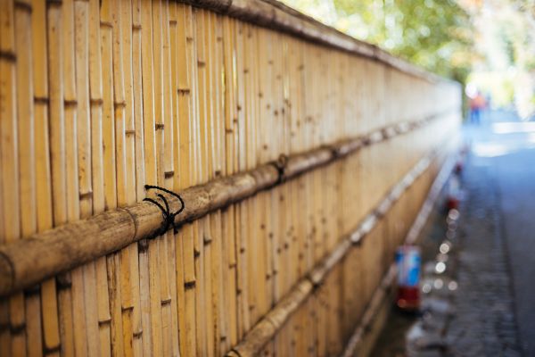 Bamboo Fence Mounting