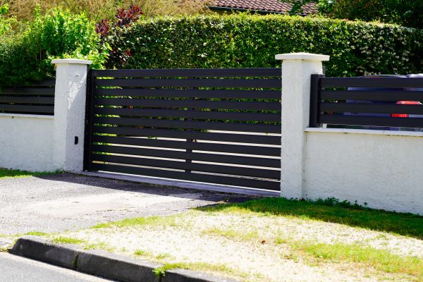 Backyard Fence Installation