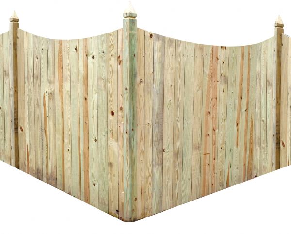 Scalloped Fence Installation - Scalloped Fence Installation Kenosha, Wisconsin