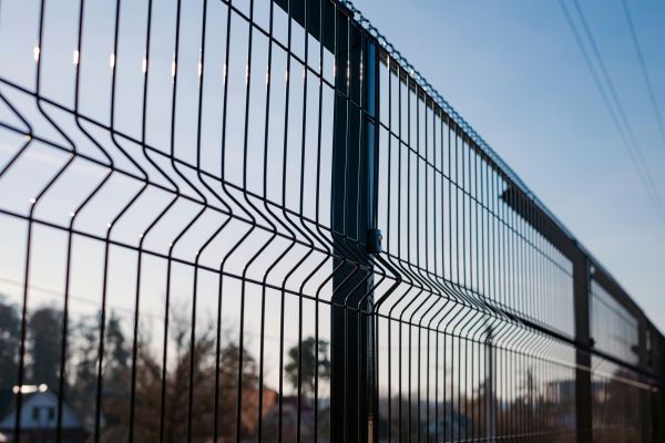 Barbed Wire Fence Installation
