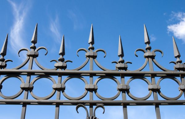 Iron Fence Assembly