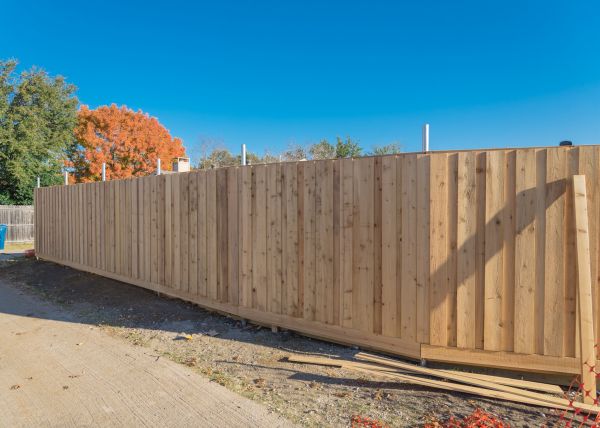 Residential Wood Fence Service